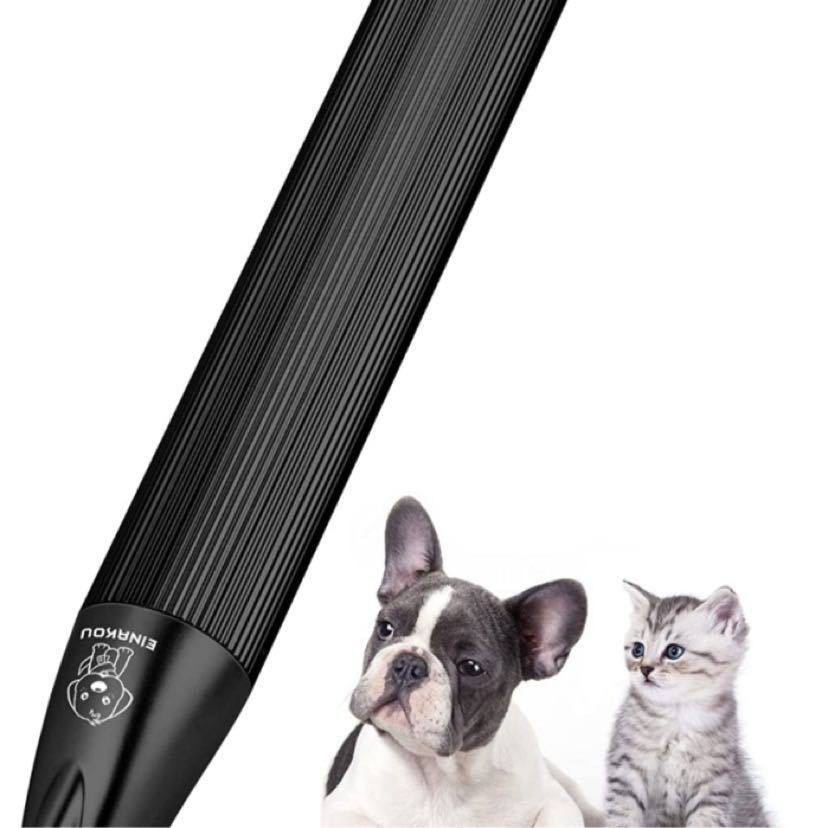 ペット用バリカン 電動バリカン 犬 猫 LEDライト搭載 部分用バリカン 足裏 耳裏 顔回り お尻USB充電式 自宅トリミング 独特の上品