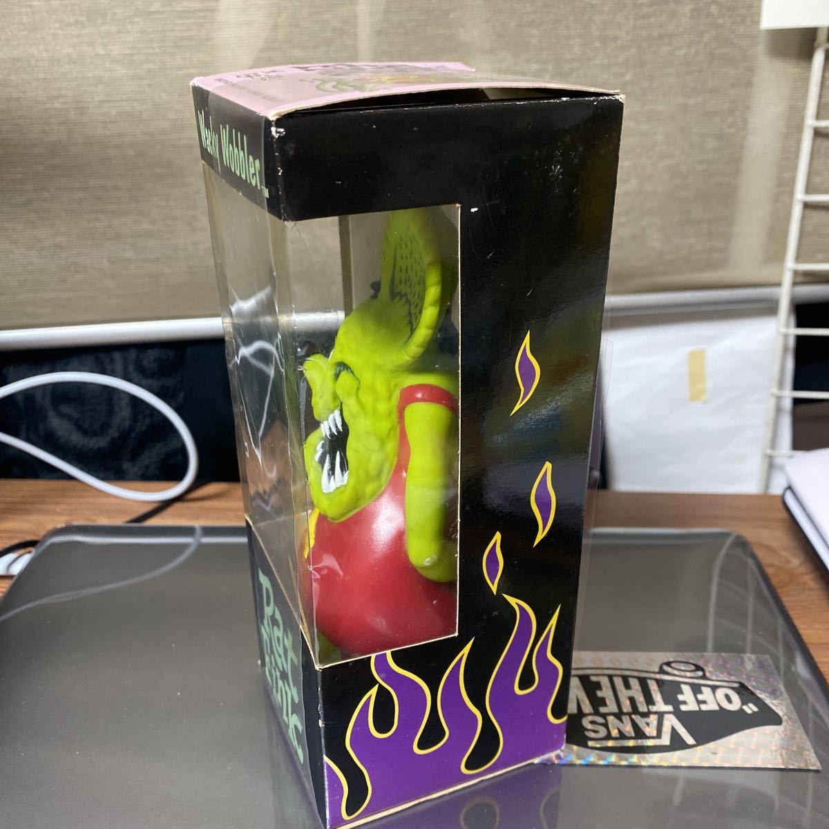 ラットフィンク FUNKO ファンコ RATFINK 旧箱　ボビングヘッド　フィギュア　グリーンFINK_画像3