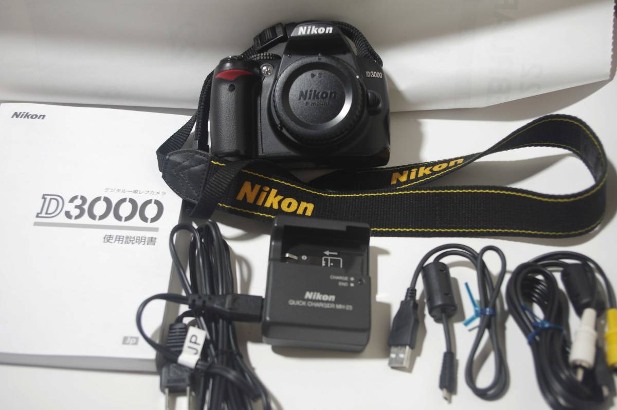 Nikon ニコン D3000 デジタル一眼レフカメラ(ニコン)｜売買された 