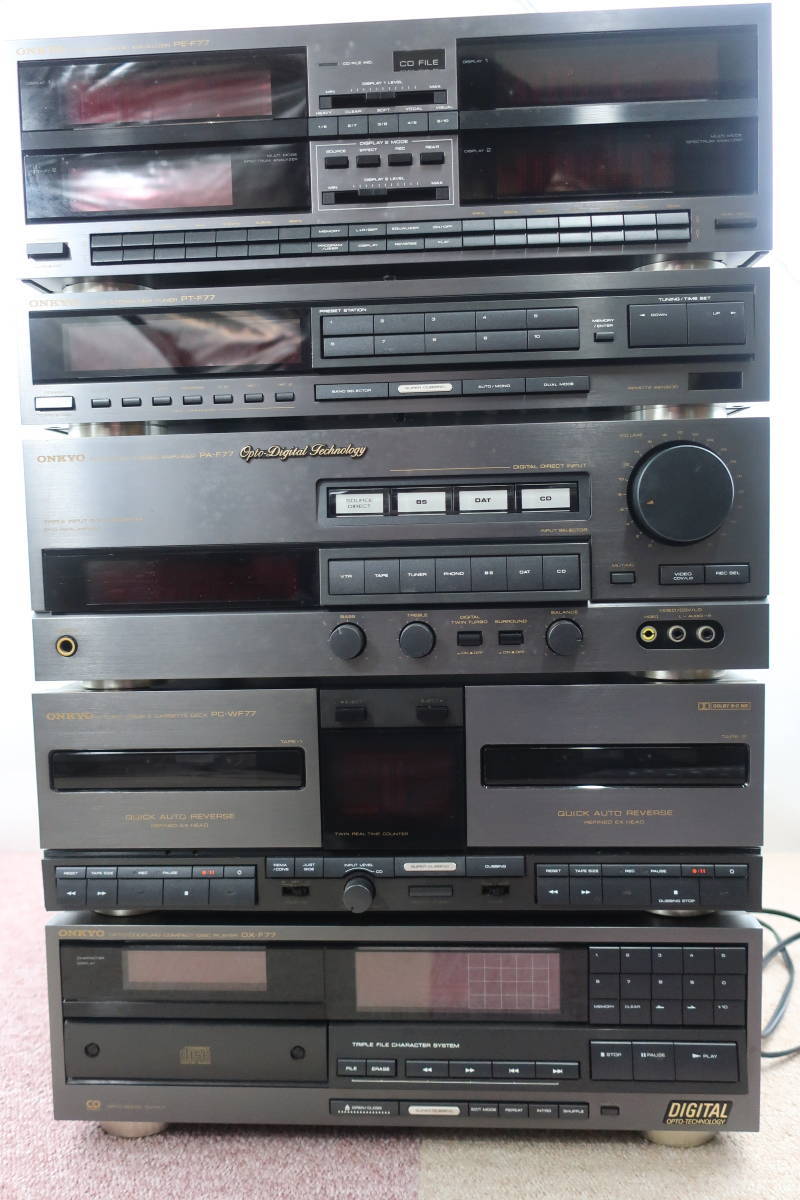 Yahoo!オークション - HS/ ONKYO オンキョー PT-F77/PA-F77/PC Yahoo!オークション - HS/ ONKYO オンキョー PT-F77/PA-F77/PC