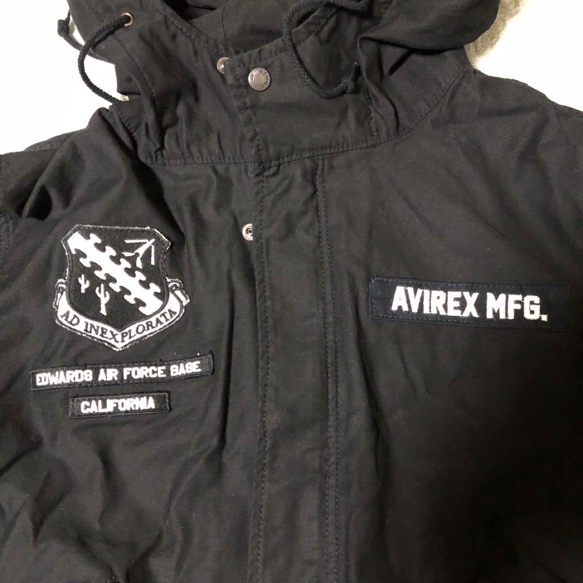 AVIREX パッチドカスタムシェルパーカ