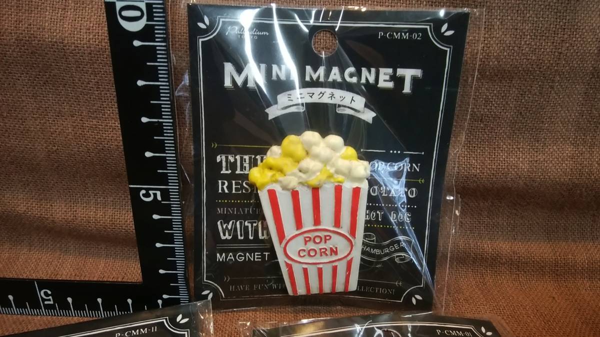  не использовался магнит 5 вид 6 позиций комплект совместно рукоятка burger hot собака Popcorn мороженое Homme рис resin магнит образец блюда 