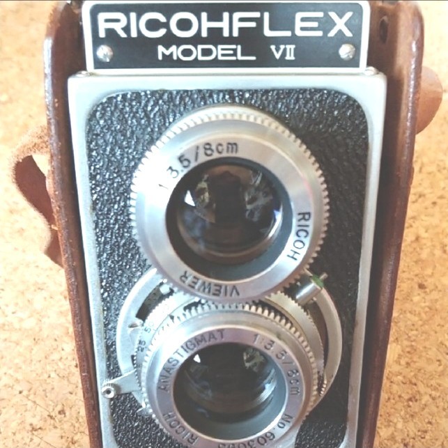 RICOHFLEX7　RICOH FLEX Ⅶ　完全稼働品　フイルム三本付