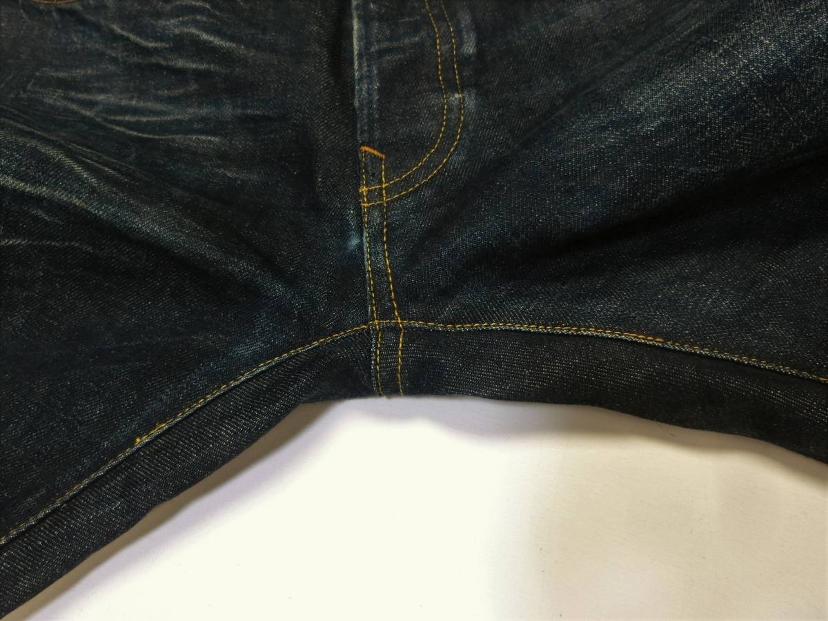 雰囲気抜群 G-STAR RAW ジースターロウ 3301 スリム ユーズド加工 デニム ジーンズ W31/D494_画像4