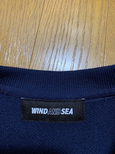 L 美品 22ss WIND AND SEA A-Hoops CREW NECK BASKETBALL 32