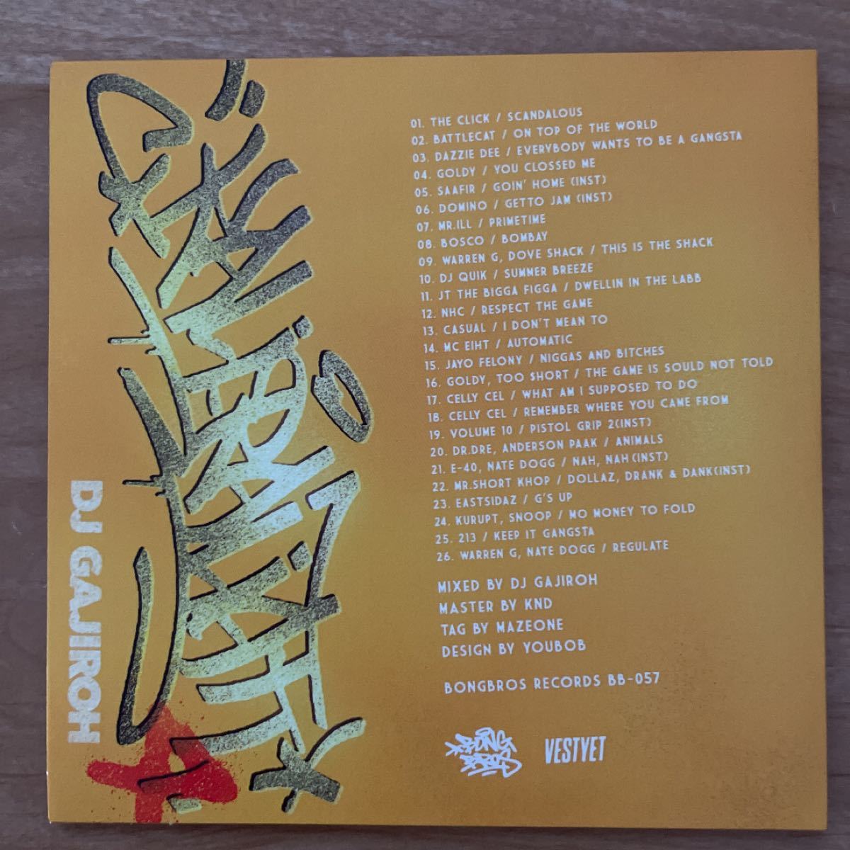 DJ GAJIROH / "KALI-RALIATT VOL.4" MIX CD