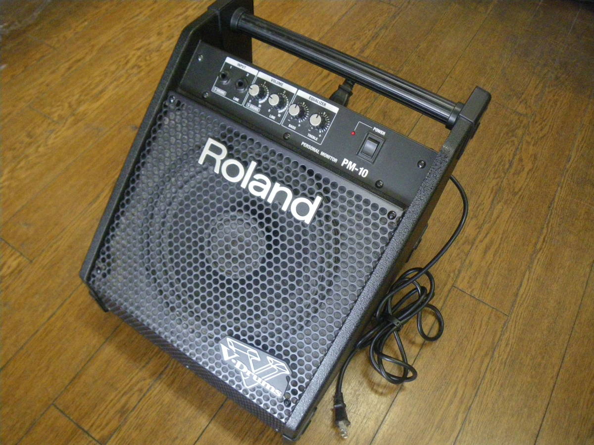 Roland電子ドラムモニターアンプPM-10-