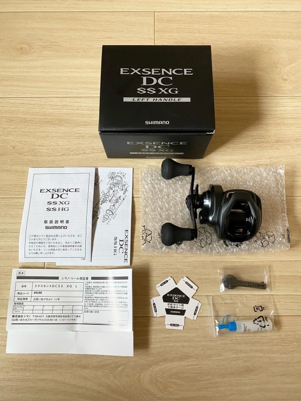 美品 SHIMANO シマノ 20 EXSENCE エクスセンス DC SS XG LEFT 左