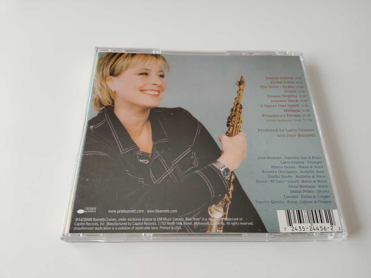 Jane Bunnett & The Spirits Of Havana / Ritmo+Soul CD BLUENOTE 72435-24456-2 AFRO CUBAN JAZZ,2000年リリースアルバム_画像2