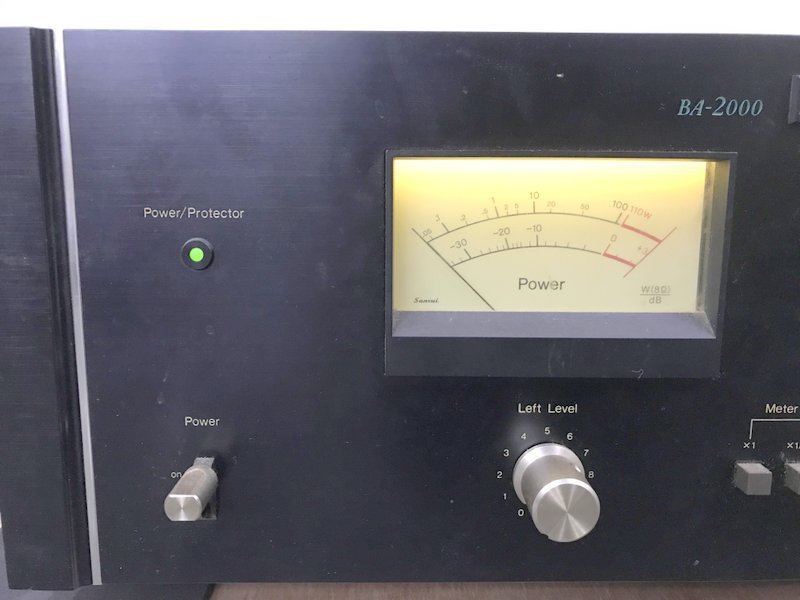 SANSUI BA-2000 パワーアンプ サンスイ S0083 SANSUI BA-2000 パワーアンプ サンスイ S0083