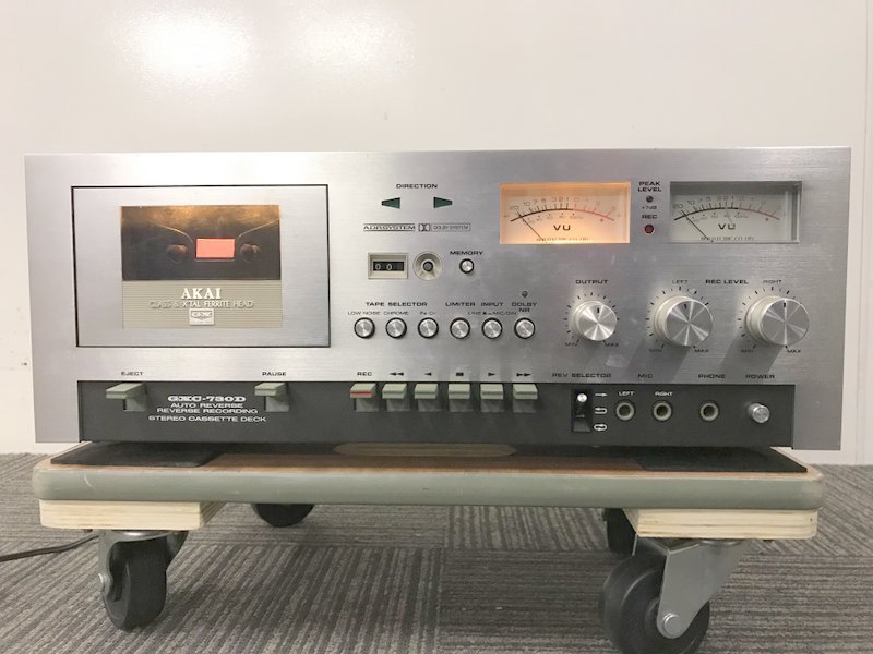 AKAI GXC-730D ステレオカセットデッキ アカイ S0103