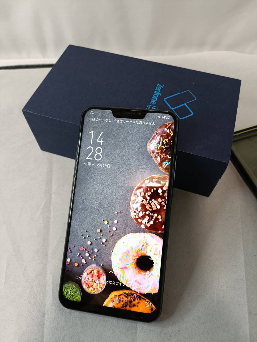 ZenFone 5ブラック 64GB SIMフリー