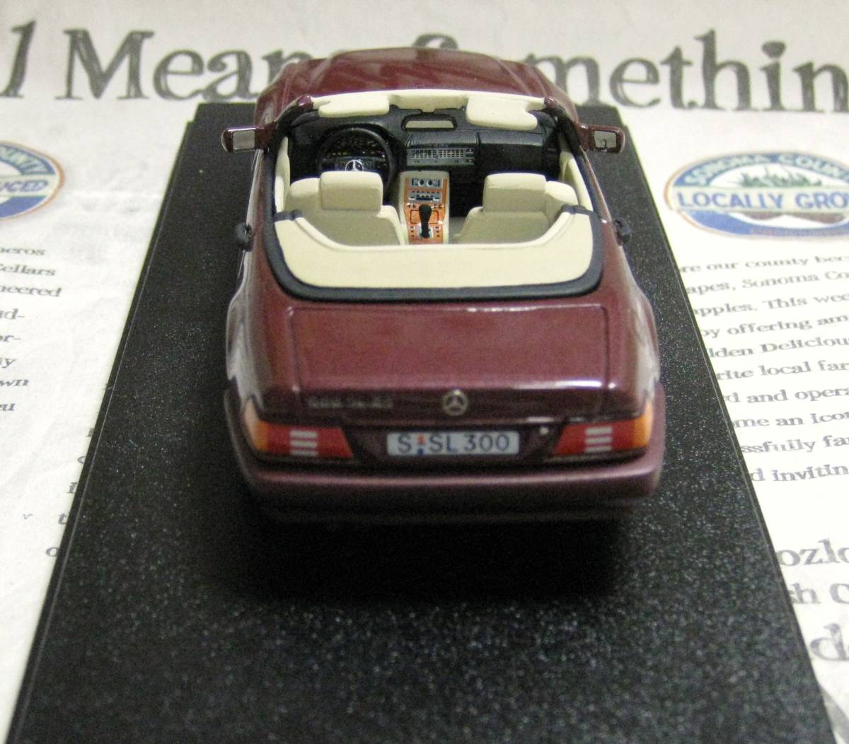 レア絶版*完成品*AMR*1/43*1989 Mercedes Benz 300SL Cabriolet レア絶版*完成品*AMR*1/43*1989 Mercedes Benz 300SL Cabriolet