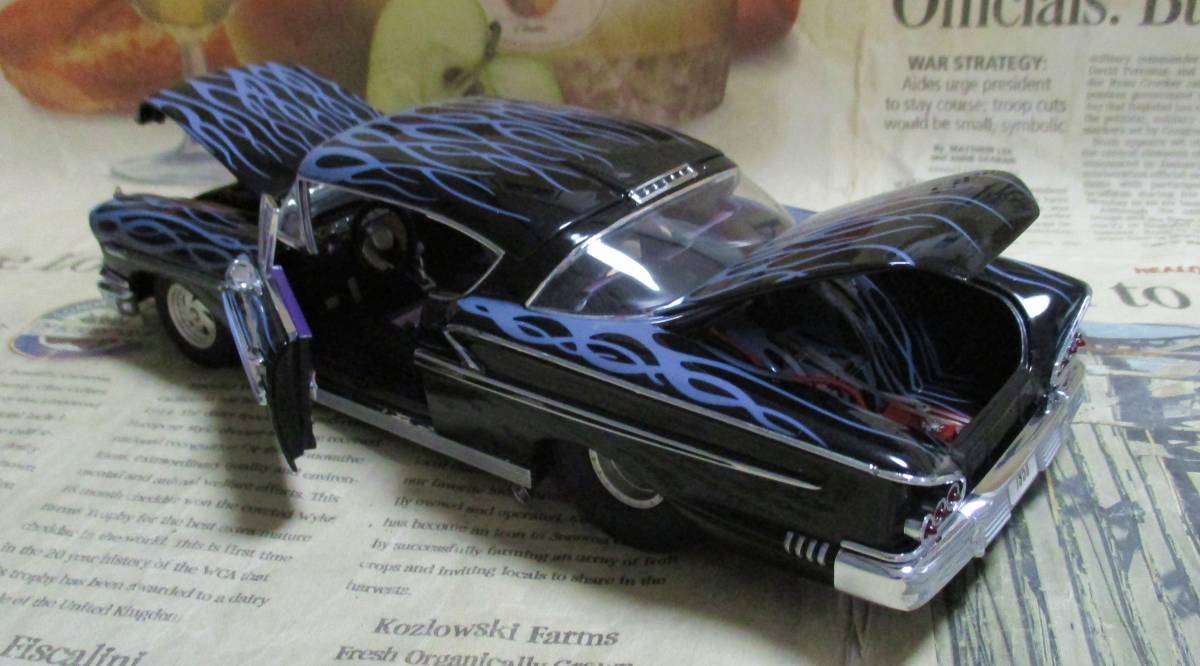 * super-rare out of print * Dan Bally mint *1/24*1958 Chevy Impala Street Machine