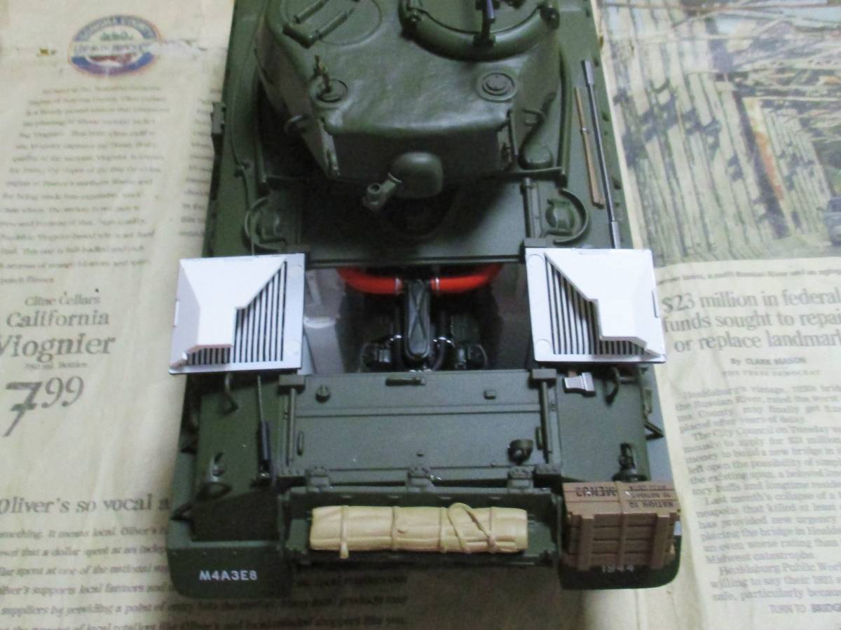 * ultra rare out of print * Franklin Mint *1/24*George S. Patton\'s M4-A3 Sherman Tank - US Army* pad n. army * no. 2 next world large war 