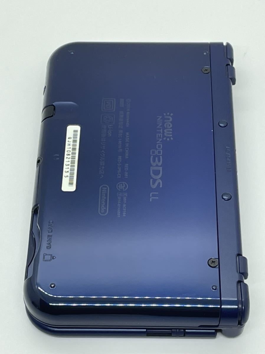 傷少ない 完動品 】 New ニンテンドー 3DS LL メタリックブルー