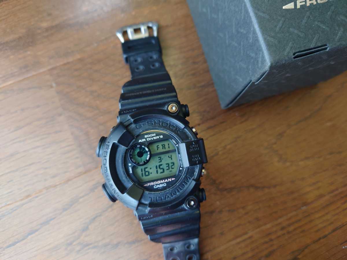 ☆G-SHOCK☆ジーショック☆DW-8200☆FROGMAN☆フロッグマン☆動作品