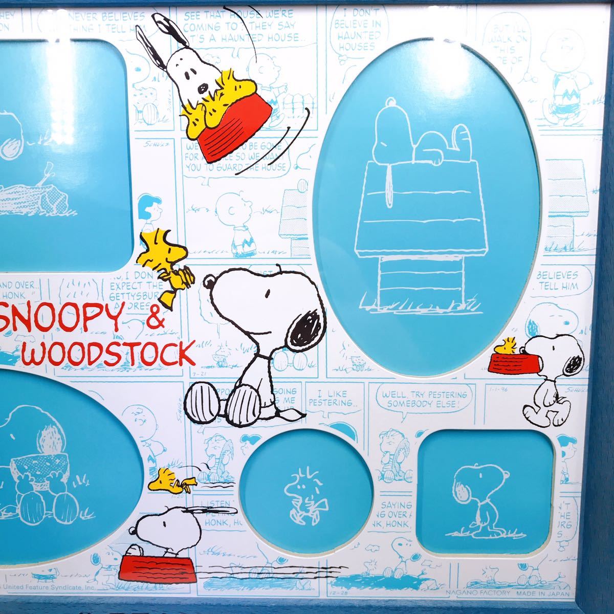 スヌーピー【SNOOPY】ピーナッツ PEANUTS フォトフレーム 写真立て フォトスタンド 木製 ウッド_画像4