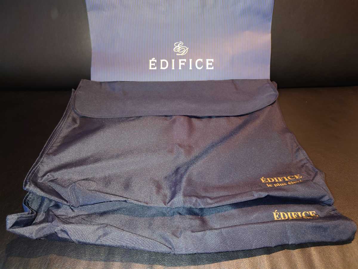 新品未使用 ずっと気になってた EDIFICE かわいい新作 非売品① スーツケース×2