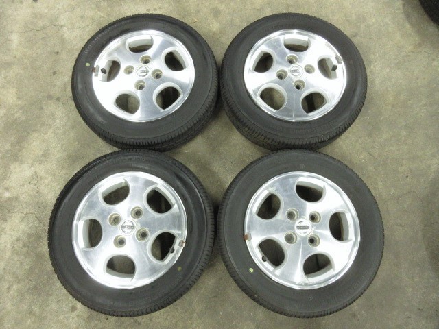 日産純正 オッティ H92W 13インチ アルミホイール タイヤ付 4本セット
