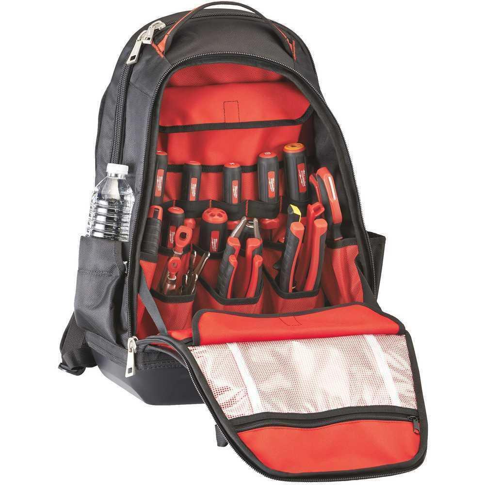 ミルウォーキー ツールバックパック 35ポケット Milwaukee Jobsite Backpack 工具バッグ 工具箱 収納 パックアウト リュック 柴工具一覧_画像8