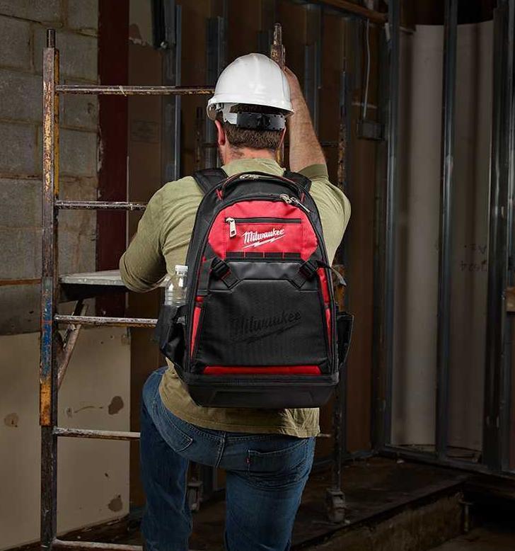 ミルウォーキー ツールバックパック 35ポケット Milwaukee Jobsite Backpack 工具バッグ 工具箱 収納 パックアウト リュック 柴工具一覧_画像9