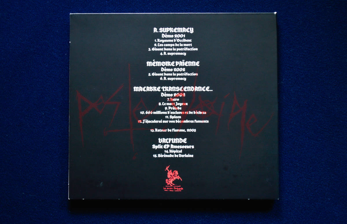 限定オリジナル盤 Peste Noire - Les Demos ブラックメタル black metal NSBM フランス Alcest関連_画像5