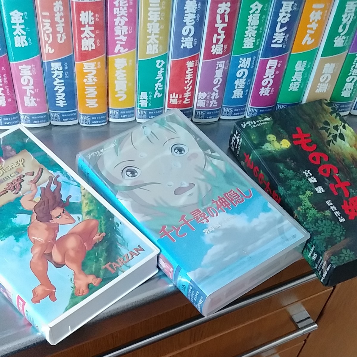 【VHS】23本まとめ売り ビデオテープ まんが日本昔ばなし 　ディズニー　ジブリ VHS