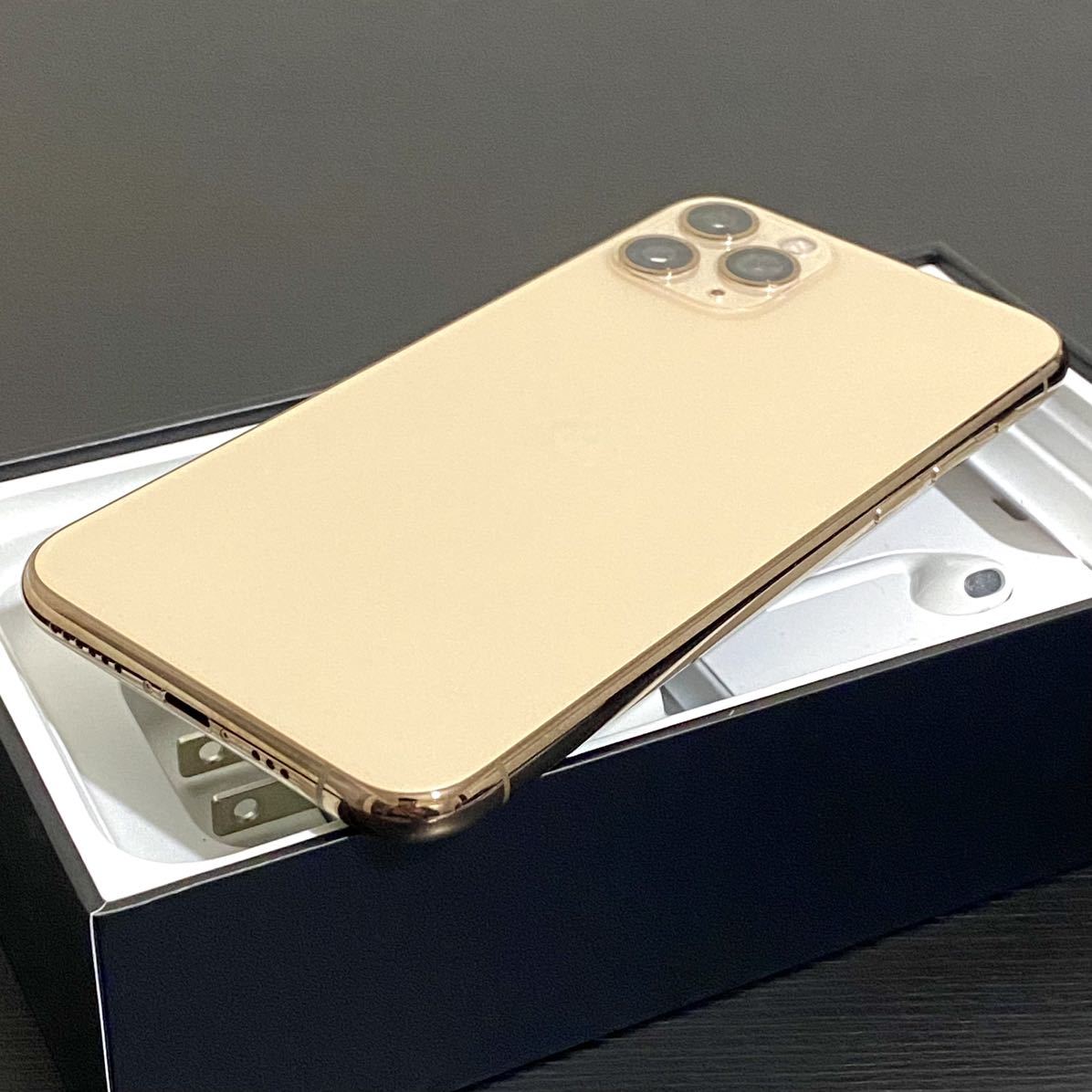 新品同様】Apple|iPhone 11 Pro 64gb|SIMフリー|ゴールド|動作確認