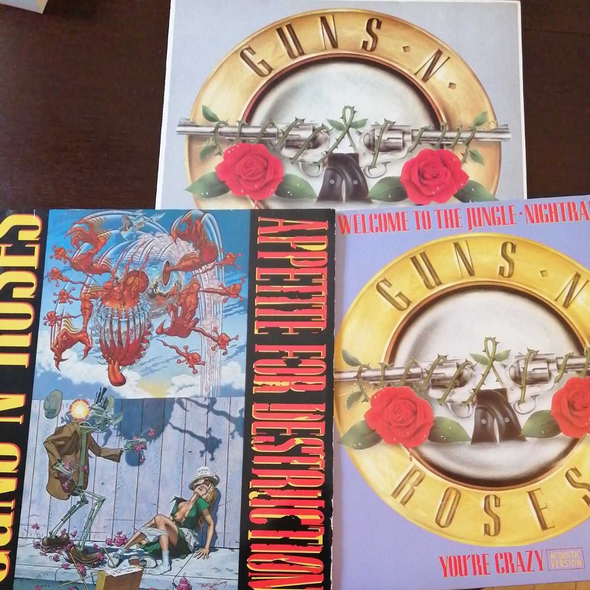 ヤフオク! - ３点セット EUオリジナル盤 Guns N' Roses