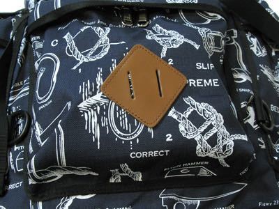 Supreme 2008SS 24代目 バックパック ロープ 総柄 | laninternet.com.br