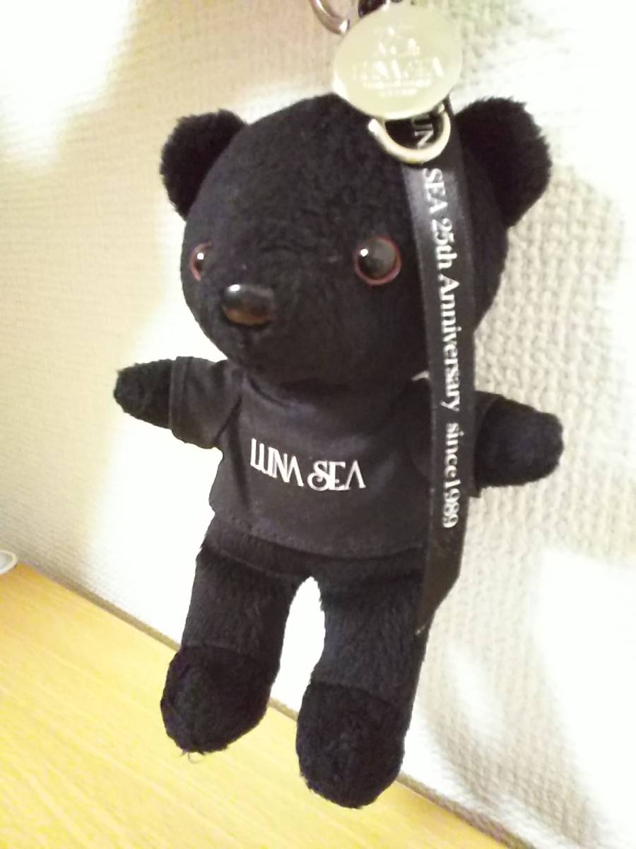 LUNA SEA 25th Anniversaryテディベア黒服Tシャツ熊キーホルダー25周年