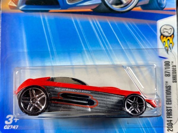 ホットウィール HOTWHEELS SHREDDED 2004 FIRST EDITIONS_画像1