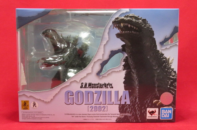 未開封 S.H.MonsterArts モンスターアーツ ゴジラ2002 再販版 ゴジラ