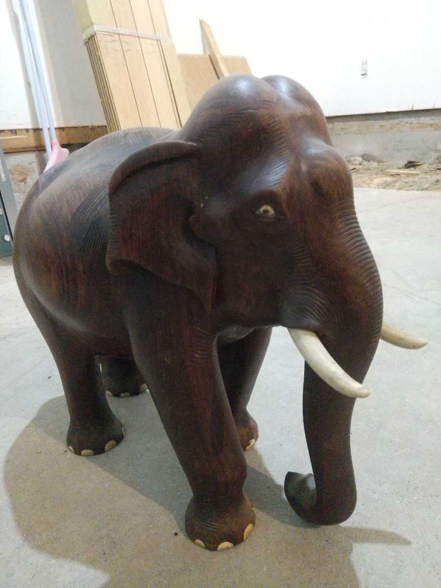 象の置物 木彫り 販売純正品品 オブジェ | www.dwewa.pl