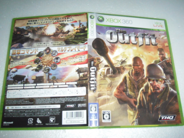 中古 XBOX360 ザ アウト フィット The Out fit 動作保証 同梱可 _画像1