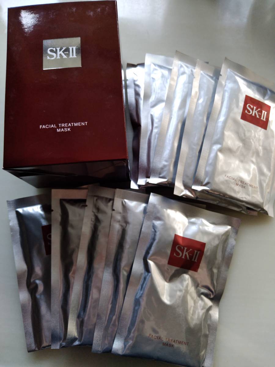 新品 SK-II フェイシャル トリートメント マスク 10枚入り(¥8,000