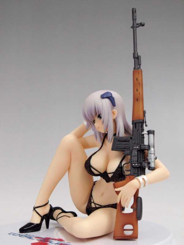 新品 SKYTUBE マブラブ トータル・イクリプス クリスカ ビャーチェノワ ランジェリーver. 1/7 フィギュア / alphamax MUV-LUV 正規品_画像4