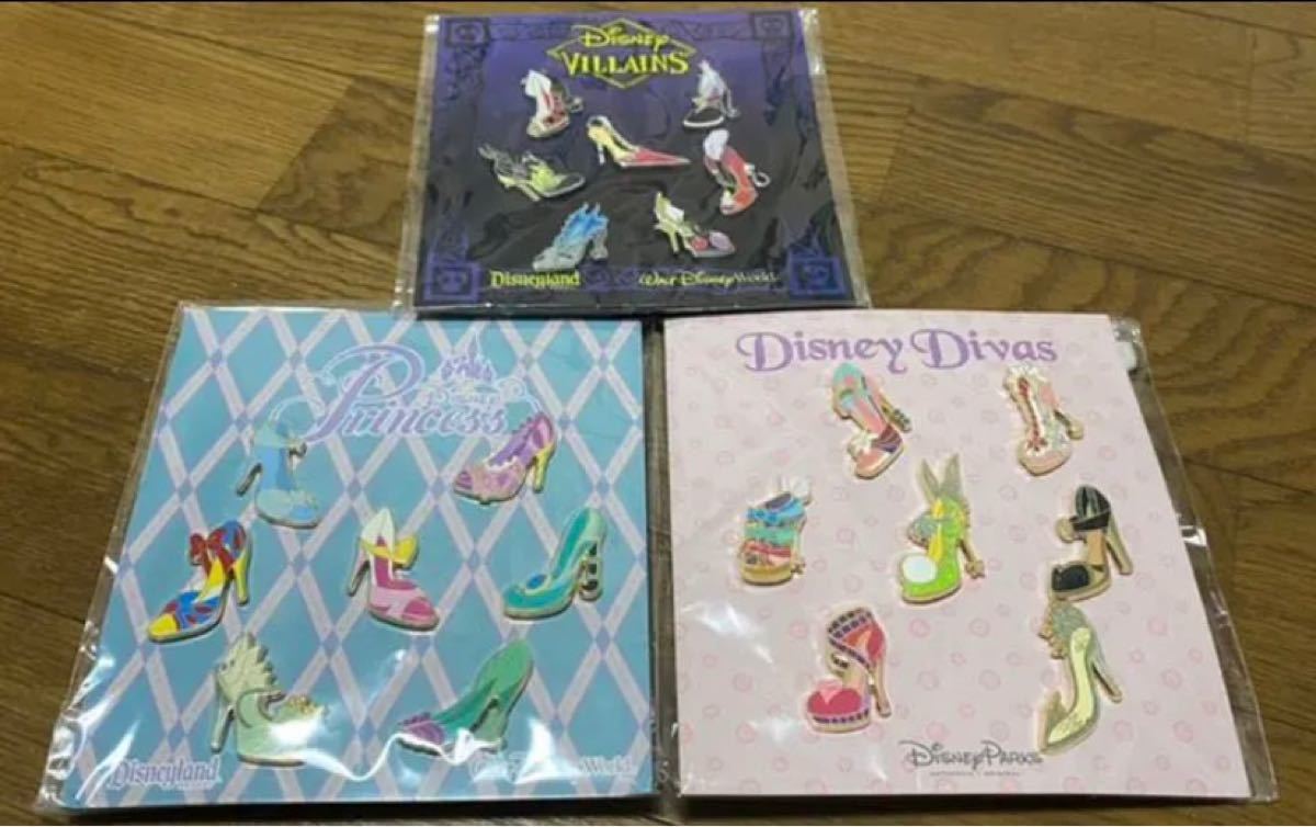 WDW ウォルトディズニーワールド ピンバッジ セット プリンセス WDW ウォルトディズニーワールド ピンバッジ セット プリンセス