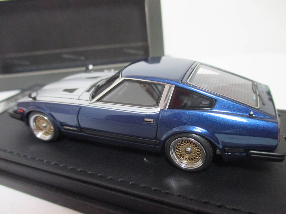 本物 IG(イグニッション)モデル 日産フェアレディZ(S130)ブルー 本物 IG(イグニッション)モデル 日産フェアレディZ(S130)ブルー
