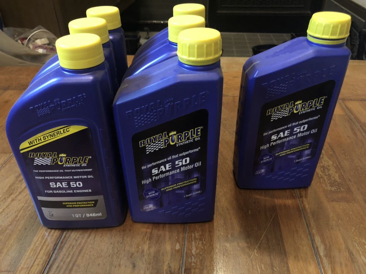 愛用 ロイヤルパープル シングルグレード ハーレー 旧車 100% sae50化学合成油 シナーレック MOTUL Purple ROYAL - エンジンオイル 愛用 ロイヤルパープル シングルグレード ハーレー 旧車 100% sae50化学合成油 シナーレック MOTUL Purple ROYAL - エンジンオイル