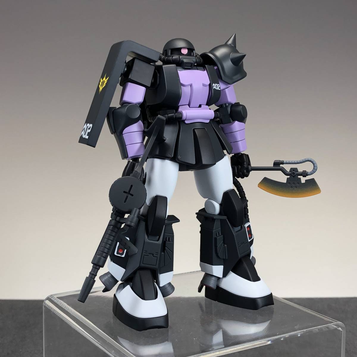 HG 高機動型ザク 全塗装 完成品 - 模型