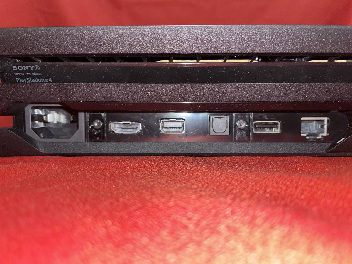 訳アリ】PS4 Pro 本体 1TB ブラック SONY PlayStation4 CUH-7000B 動作