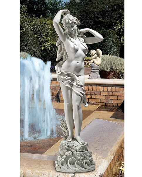 春の女神の目覚め デザイン・トスカノ製 ガーデン彫刻 彫像/ ガーデニング 庭園アクセント(輸入品