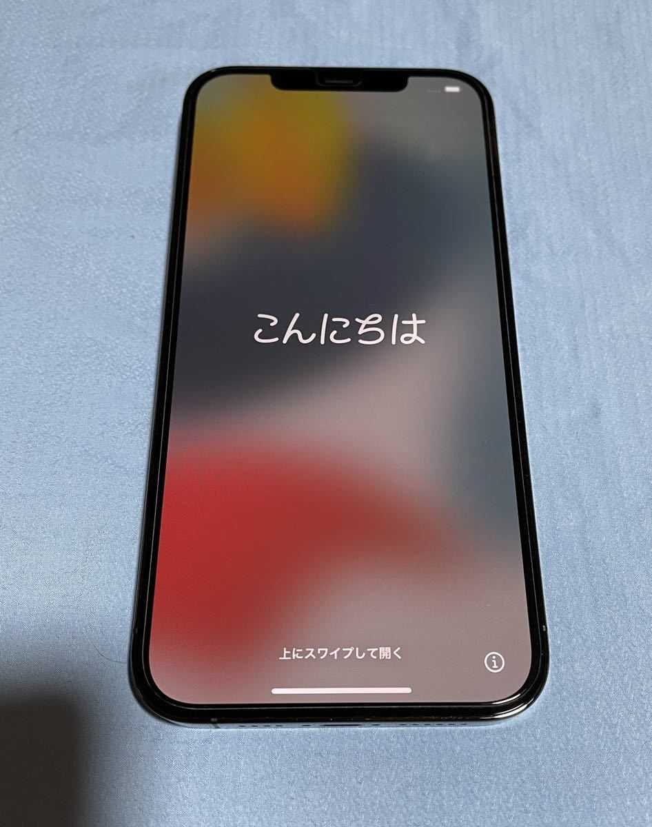 超美品 iPhone12 Pro Max 256GB グラファイト 国内版SIMフリー 送料