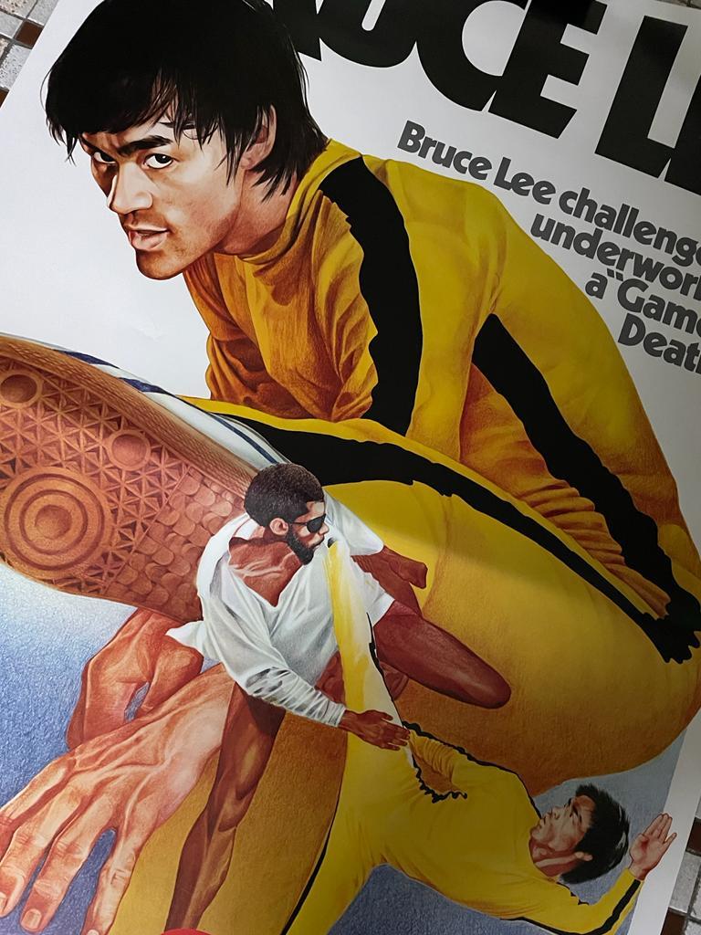 ブルース・リー/Bruce Lee 『死亡遊戯』Game of Death 大型映画ポスター 海外映画館用 香港英語版