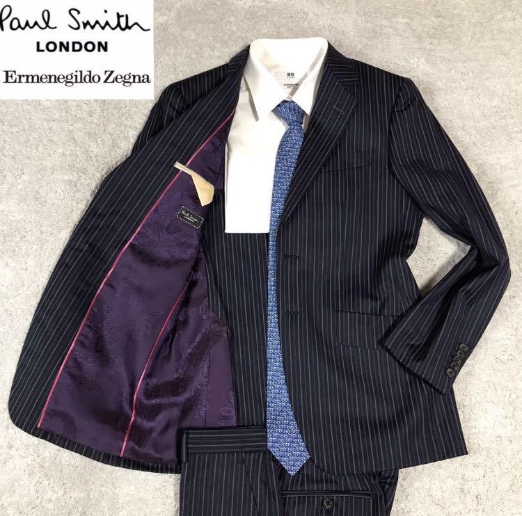 Paul Smith LONDON エルメネジルドゼニア スーツ M ストライプ