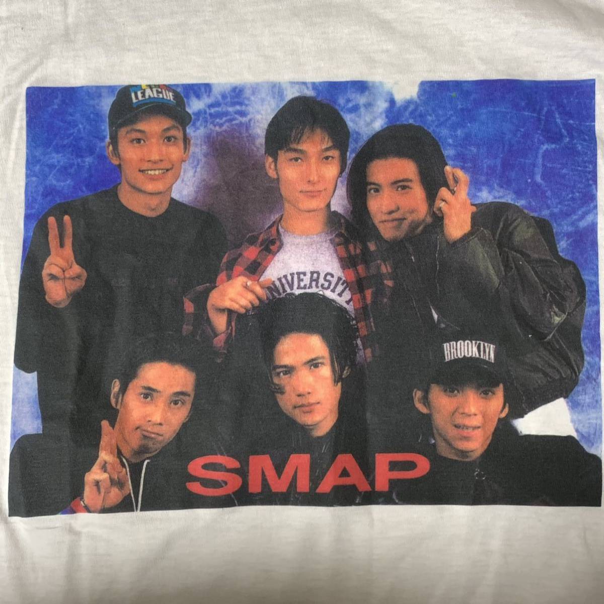 SMAP スマップ Tシャツ 当時物 6人 の商品詳細 | ヤフオク! | One Map