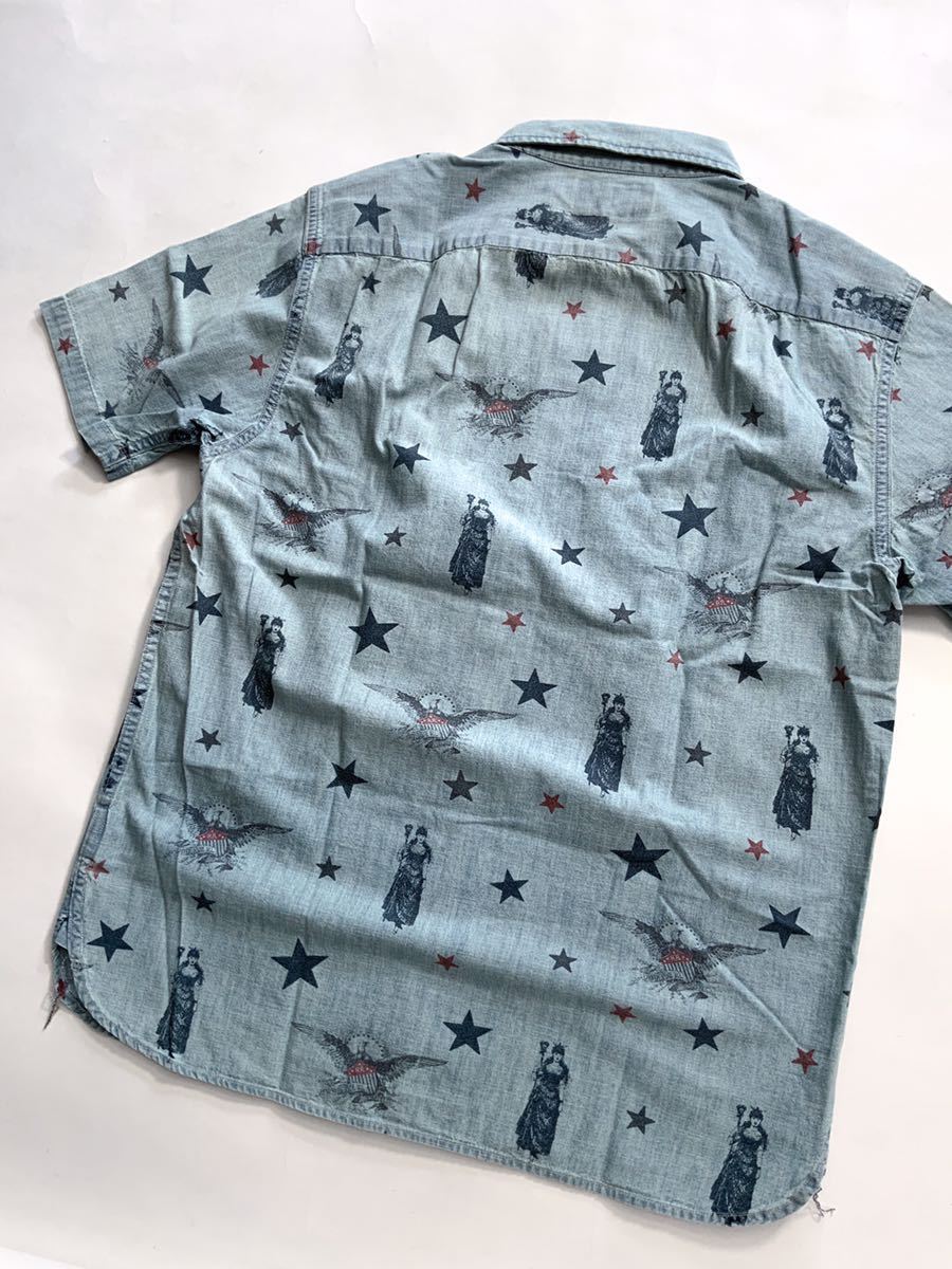 人気商品 新品 DOUBLE RL RRL インディゴ スタープリント キャンプ