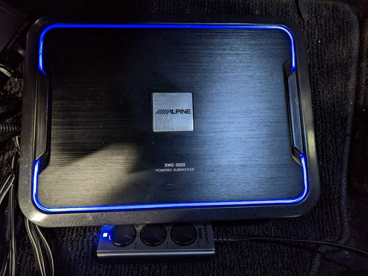 Yahoo!オークション - アルパイン ALPINE SWE-1500 サブ Yahoo!オークション - アルパイン ALPINE SWE-1500 サブ